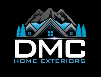 DMC Home Exteriors logo design by AamirKhan