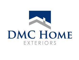 DMC Home Exteriors logo design by Marianne