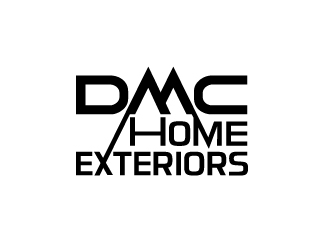 DMC Home Exteriors logo design by josephope