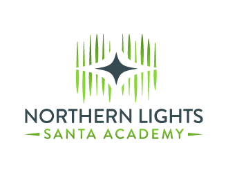 Northern Lights Santa Academy logo design by akilis13