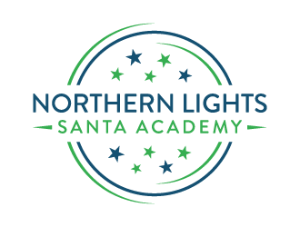 Northern Lights Santa Academy logo design by akilis13