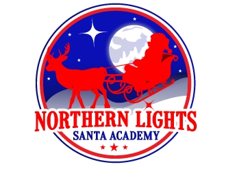 Northern Lights Santa Academy logo design by Suvendu