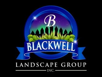 Blackwell Landscape Group, Inc. logo design by Roma