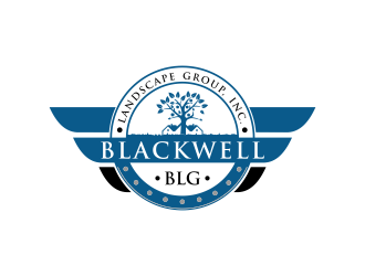 Blackwell Landscape Group, Inc. logo design by N3V4