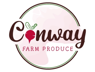 Conway Farm Produce logo design by MonkDesign