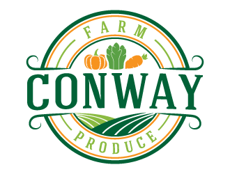 Conway Farm Produce logo design by akilis13