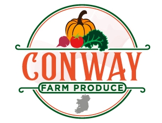 Conway Farm Produce logo design by MonkDesign