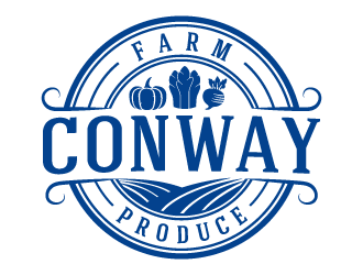 Conway Farm Produce logo design by akilis13