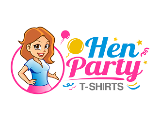 Hen Party T-Shirts logo design by haze