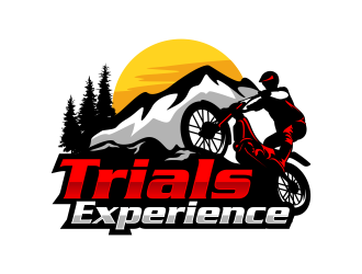Trials Experience logo design by Panara
