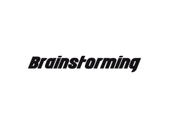 Brainstorming logo design by aryamaity