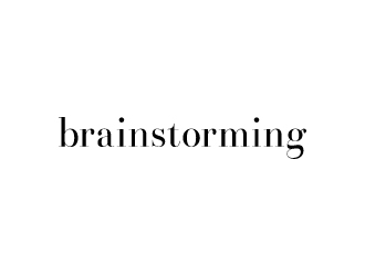 Brainstorming logo design by BrainStorming
