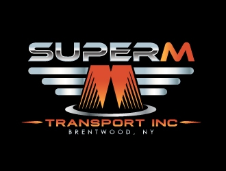 Super M Transport Inc logo design by Marianne