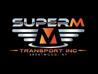 Super M Transport Inc logo design by Marianne