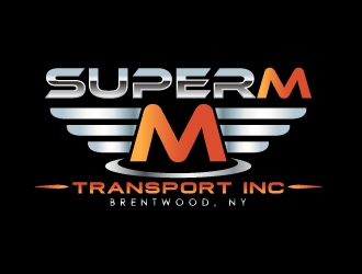 Super M Transport Inc logo design by Marianne