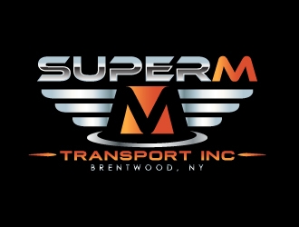 Super M Transport Inc logo design by Marianne