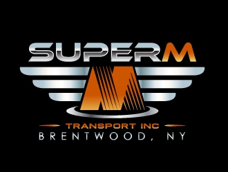 Super M Transport Inc logo design by Marianne