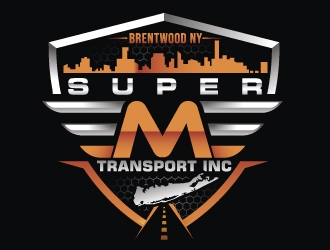 Super M Transport Inc logo design by Suvendu