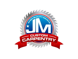 JM Custom Carpentry logo design by lj.creative