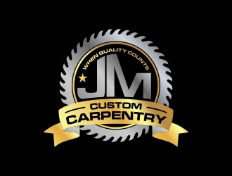 JM Custom Carpentry logo design by lj.creative