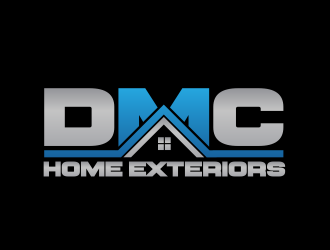 DMC Home Exteriors logo design by serprimero