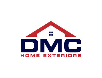 DMC Home Exteriors logo design by denfransko