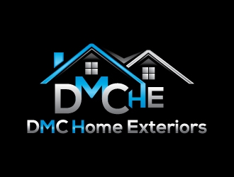 DMC Home Exteriors logo design by dshineart