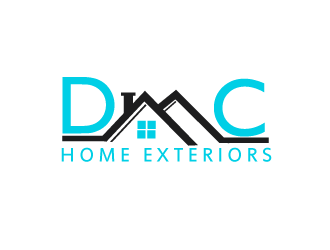DMC Home Exteriors logo design by bloomgirrl