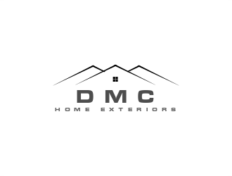 DMC Home Exteriors logo design by citradesign
