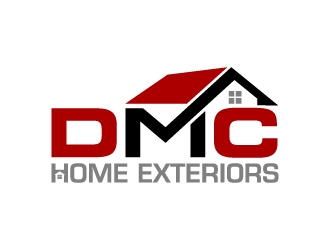 DMC Home Exteriors logo design by jaize