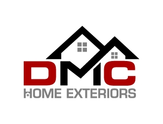 DMC Home Exteriors logo design by jaize