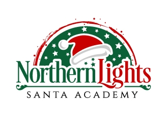 Northern Lights Santa Academy logo design by jaize