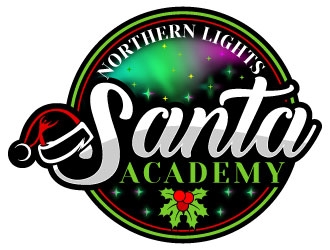 Northern Lights Santa Academy logo design by Suvendu