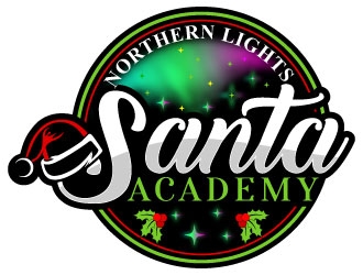 Northern Lights Santa Academy logo design by Suvendu