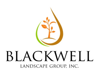 Blackwell Landscape Group, Inc. logo design by jetzu
