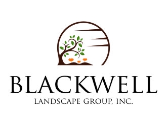 Blackwell Landscape Group, Inc. logo design by jetzu