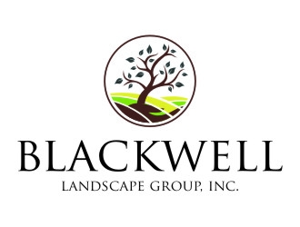 Blackwell Landscape Group, Inc. logo design by jetzu