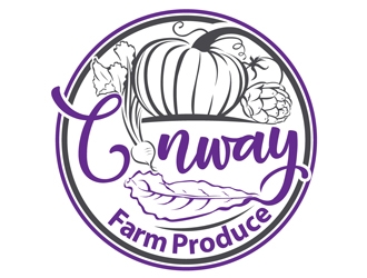 Conway Farm Produce logo design by DreamLogoDesign