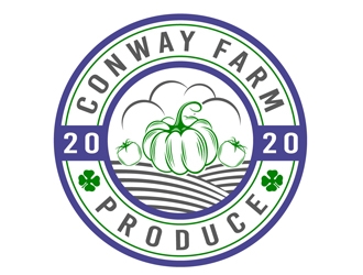 Conway Farm Produce logo design by DreamLogoDesign
