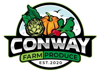 Conway Farm Produce logo design by DreamLogoDesign