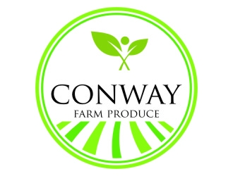 Conway Farm Produce logo design by jetzu