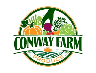 Conway Farm Produce logo design by jaize
