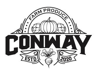 Conway Farm Produce logo design by DreamLogoDesign