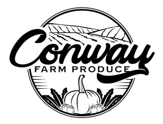 Conway Farm Produce logo design by DreamLogoDesign