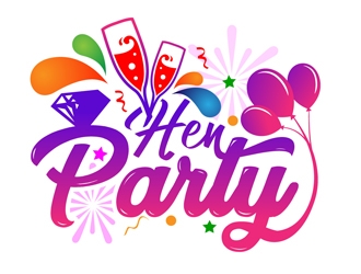 Hen Party T-Shirts logo design by DreamLogoDesign