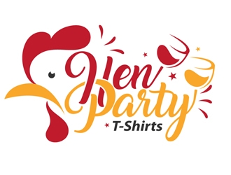 Hen Party T-Shirts logo design by DreamLogoDesign