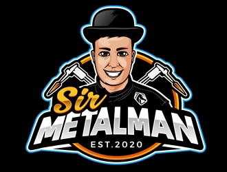Sir Metalman logo design by DreamLogoDesign