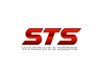 STS Windows & Doors logo design by salis17
