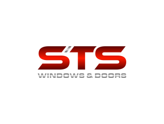 STS Windows & Doors logo design by salis17