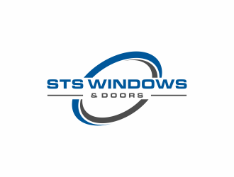 STS Windows & Doors logo design by Franky.